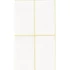 Etikett címke, 40x70mm, 15 lap, 4 címke/lap