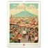 Falinaptár képes  330×460mm Vintage Posters-World Cities Realsystem 2027.