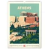 Falinaptár képes  330×460mm Vintage Posters-World Cities Realsystem 2027.