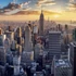 Falinaptár képes lemeznaptár 300x300mm, New York Realsystem 2027.