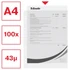 Genotherm lefűzhető A4, 43 micron narancsos Esselte Standard 100 db/csom