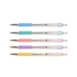 Golyóstoll 0,7mm, pasztell rózsaszín test, Zebra F-301, írásszín kék
