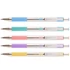 Golyóstoll 0,7mm, pasztell rózsaszín test, Zebra F-301, írásszín kék