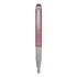 Golyóstoll metál rózsa test, Zebra Stylus Telescopic, írásszín kék