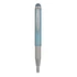 Golyóstoll metál világoskék test, Zebra Stylus Telescopic, írásszín kék