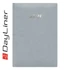 Határidőnapló Pellana A5 napi, fehér lapokkal szürke Dayliner 2027.
