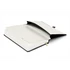 Keménytáblás notesz pontozott vonalozással krémszínű lapokkal leszorító gumiszalaggal Gray 130x210mm, Presco