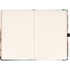 Keménytáblás notesz krémszínű lapokkal leszorító gumiszalaggal Japan 130x210mm, Presco
