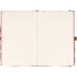 Keménytáblás notesz krémszínű lapokkal leszorító gumiszalaggal Herbarium 130x210mm, Presco