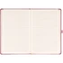 Klasszikus notesz Aprint borítással Neo pink, vonalas, 15x21cm, Presco