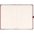 Klasszikus notesz Balacron borítással red, pontozott, 15x21cm, Presco