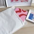 Légpárnás tasak 20/K szilikon külső méret 370x480mm, belső méret 350x470mm, Bluering® fehér