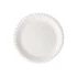 Papírtálca kerek D 28 cm 100 db/csomag, fehér