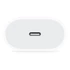 Töltő hálózati APPLE Type-C aljzat (20W, PD gyorstöltő, MUVV3ZM/A és MHJE3ZM/A utód) fehér